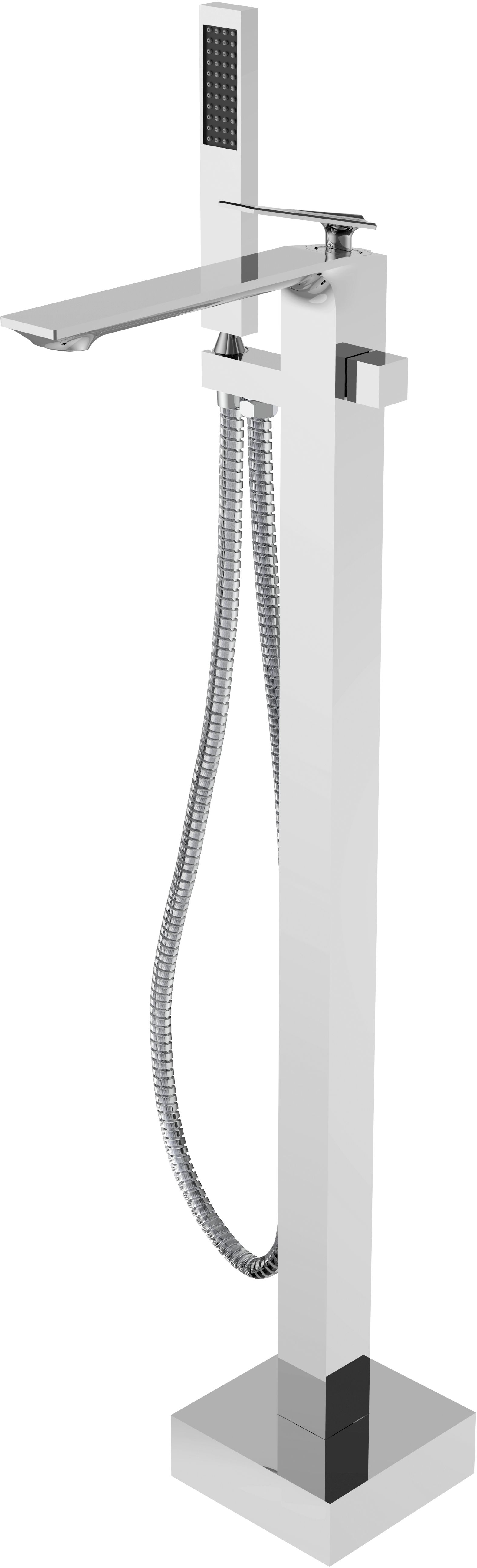 Besco Aspira mitigeur bain-douche autoportante chrome BW-A-CH