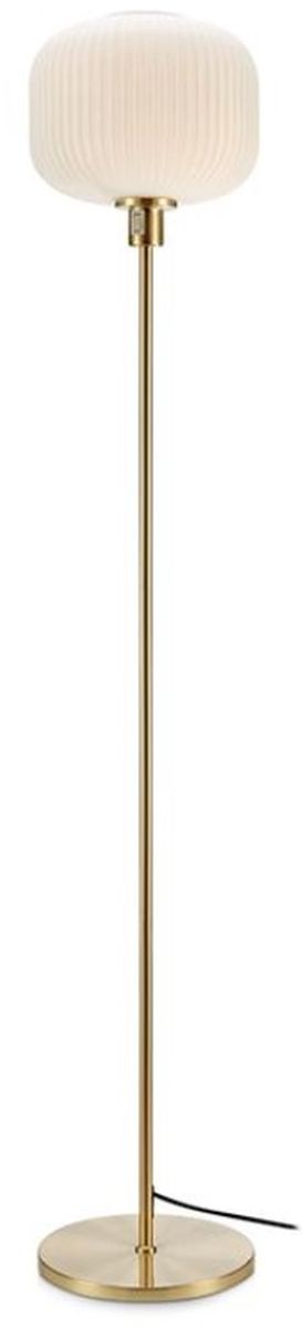 Markslöjd Sober lampadaire 1x40 W blanc-laiton 108054