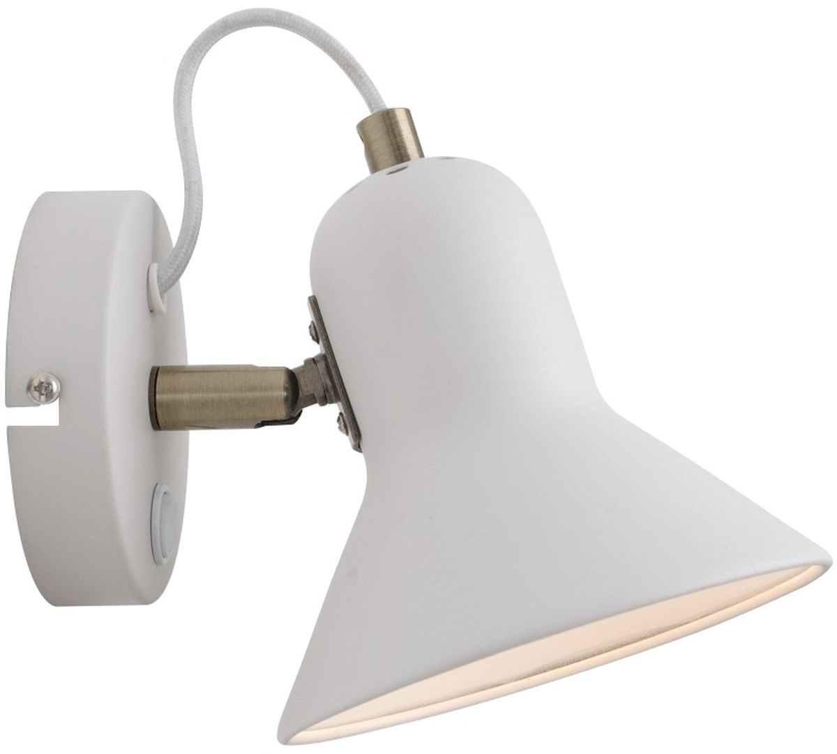 Light Prestige Astama applique murale 1x40 W blanc LP-1122/1WWH