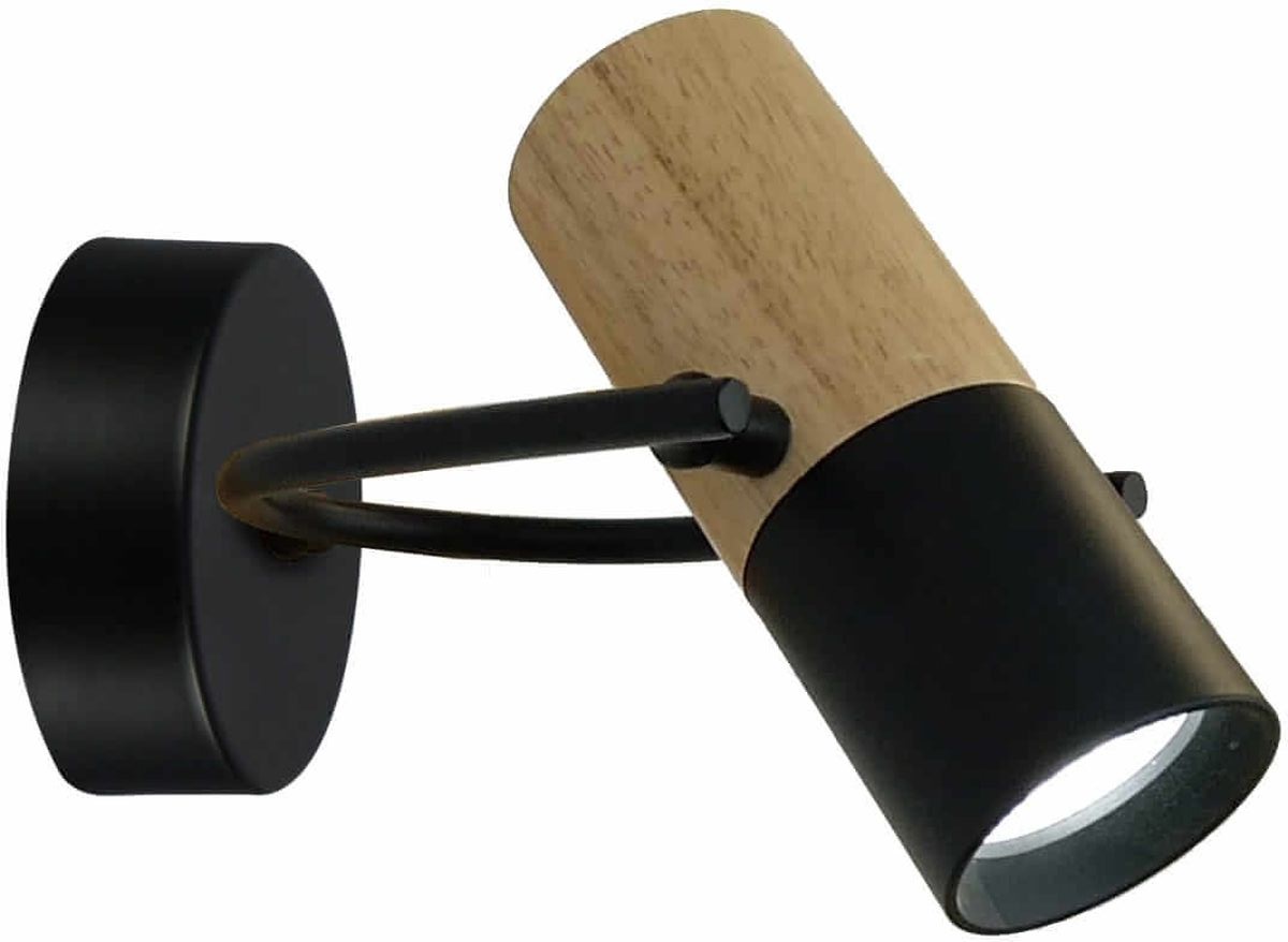 Light Prestige Bovino applique murale 1x5 W noir-marron LP-1111/1W