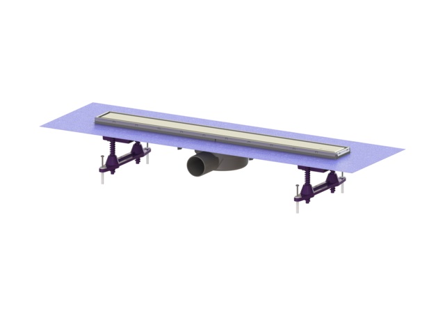 Kessel Linearis Compact drain de douche 65 cm 45600.62M