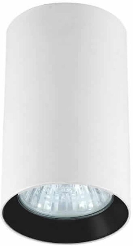 Light Prestige Manacor plafonnier 1x50 W blanc-noir LP-232/1D-90WH/BK