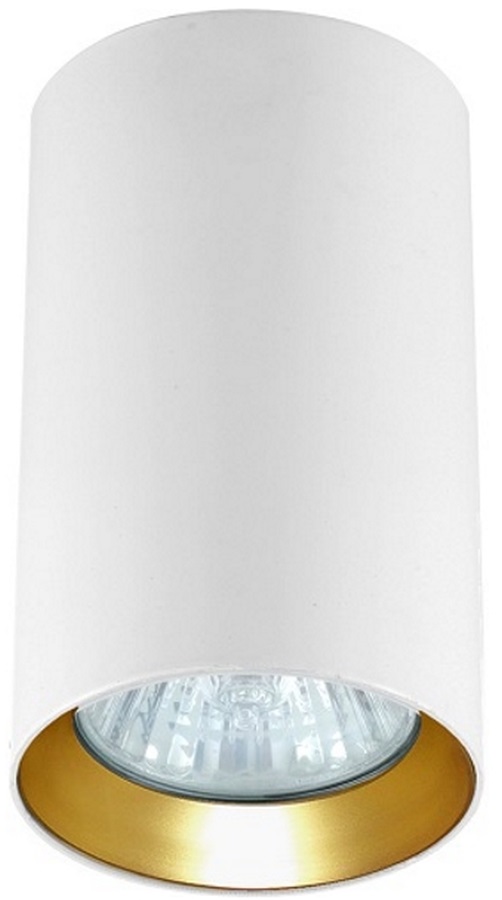 Light Prestige Manacor plafonnier 1x50 W blanc-doré LP-232/1D-90WH/GD