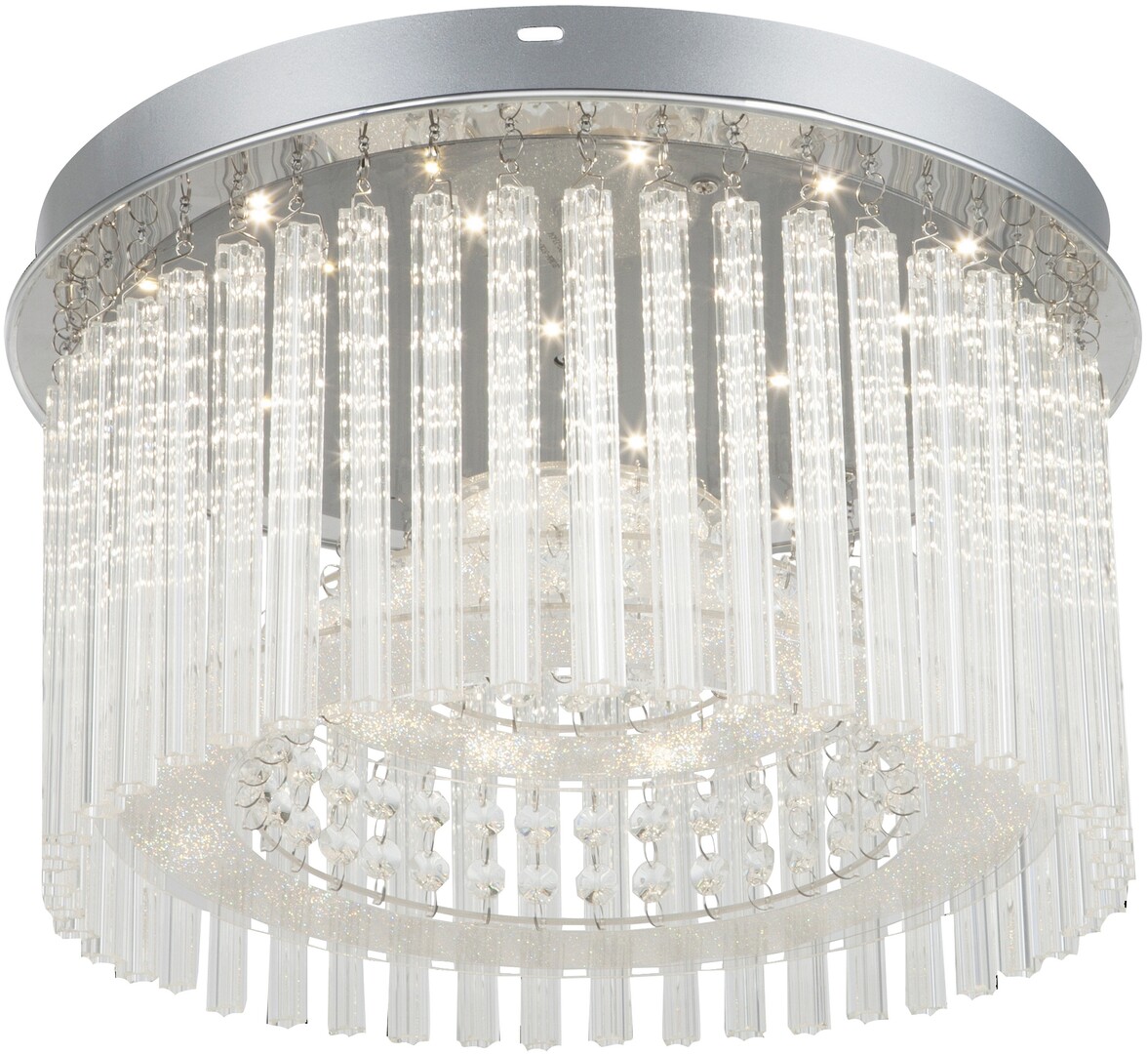 Rabalux Danielle plafonnier 1x18 W chrome-transparent 2449