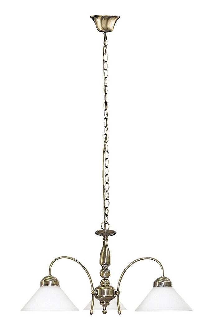 Rabalux Marian lampe suspendue 3x60 W blanc-laiton 2703