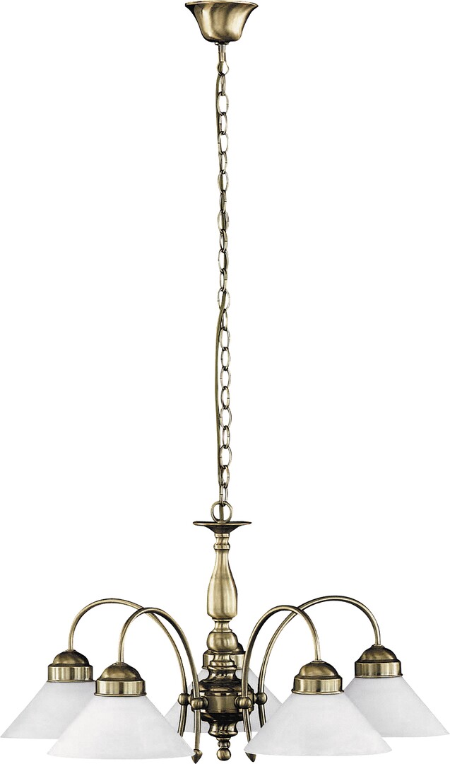 Rabalux Marian lampe suspendue 5x60 W blanc-laiton 2705