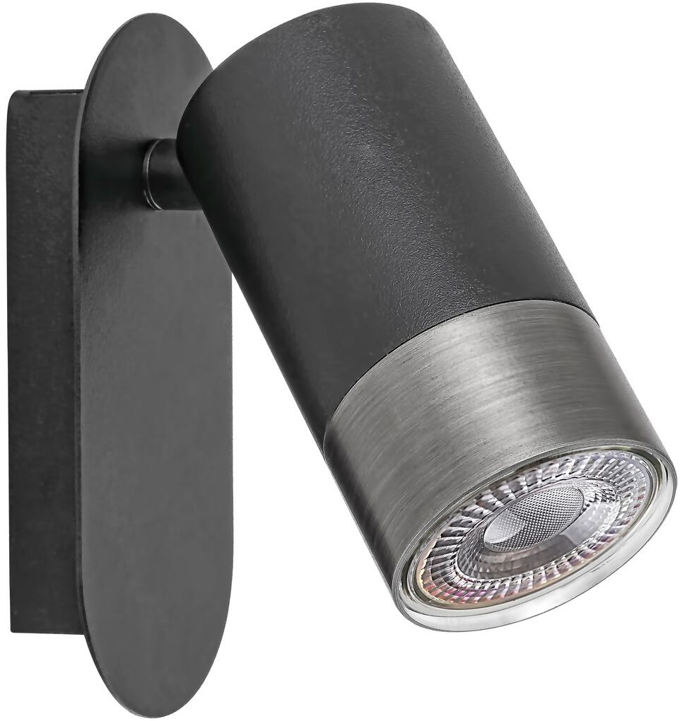 Rabalux Zircon applique murale 1x5 W noir-argenté 5069
