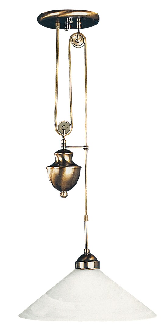 Rabalux Marian lampe suspendue 1x100 W blanc-marron 2706