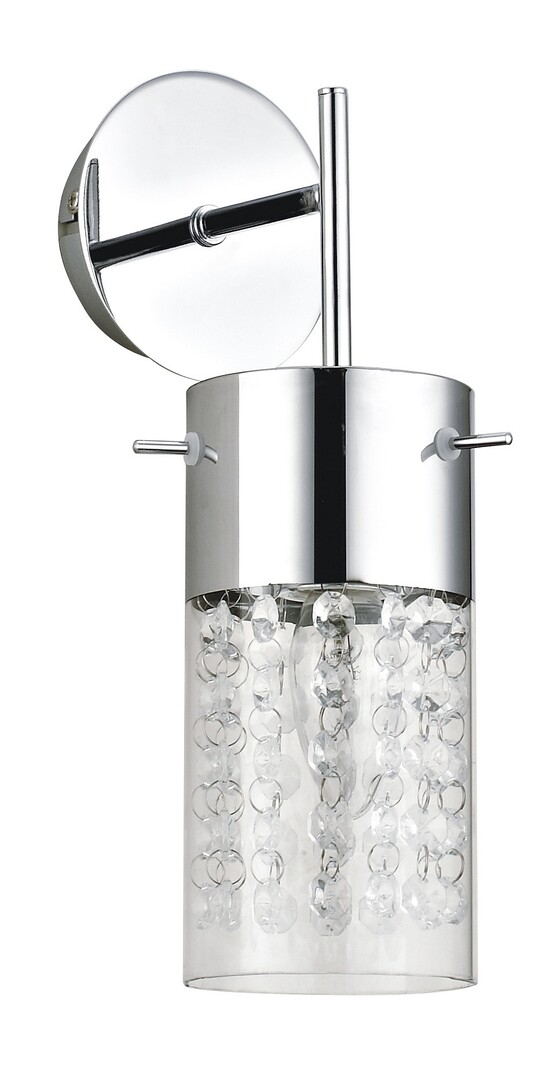 Rabalux Waterfall applique murale 1x40 W chrome-transparent 6449