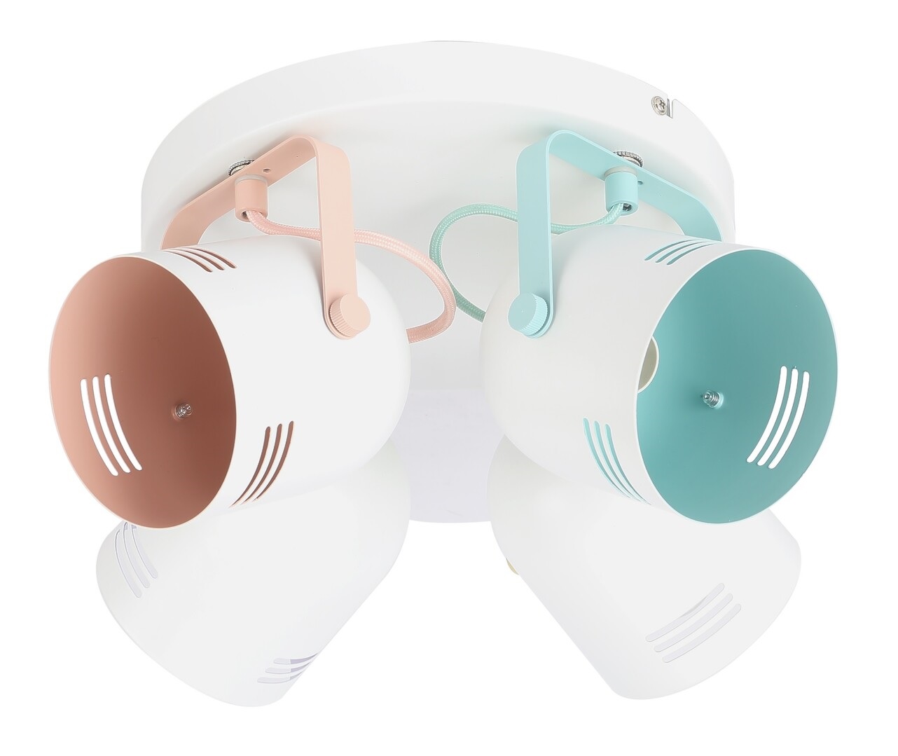 Rabalux Minuet plafonnier 4x40 W blanc-multicolore 7014