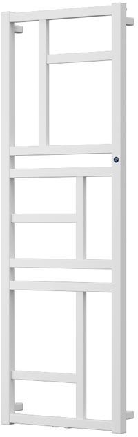 Instal Projekt Mondrian radiateur de salle de bain décoratif 114x50 cm blanc MON-50/110D50C34