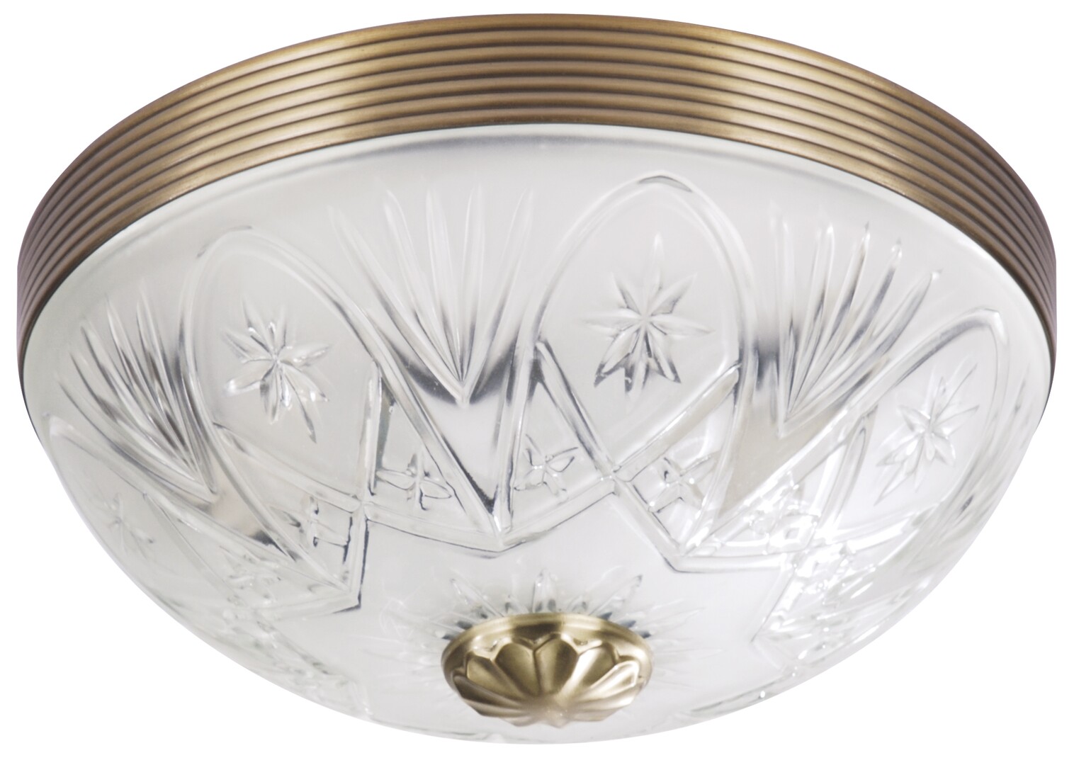 Rabalux Annabella plafonnier 2x60 W blanc-laiton 8638