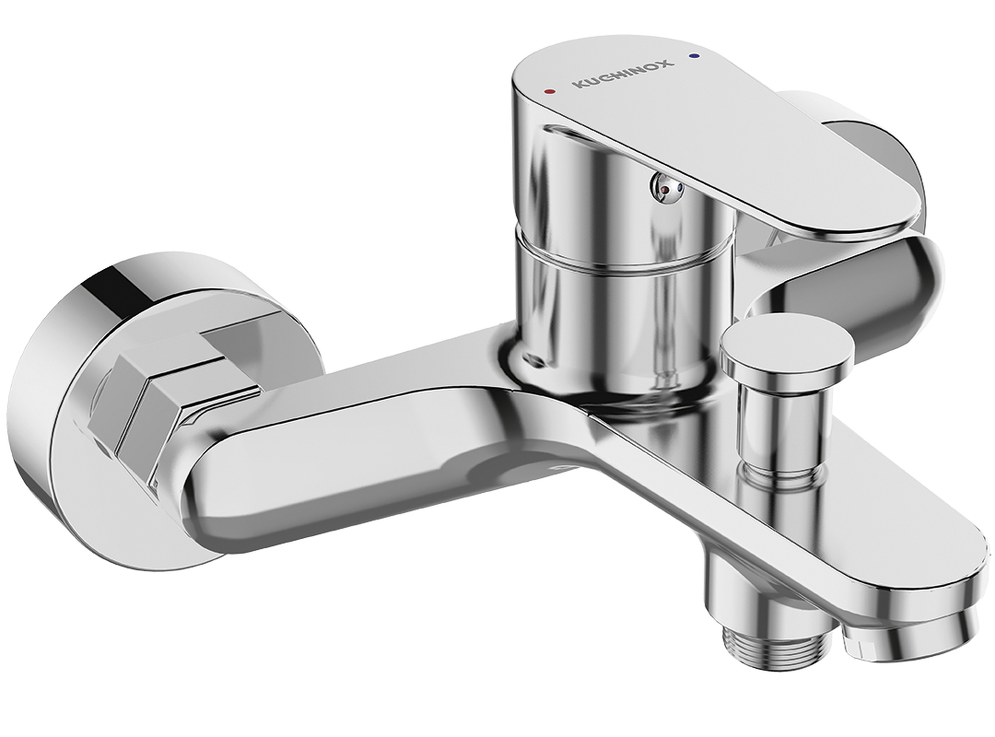 Kuchinox Fresno mitigeur bain-douche murale chrome BQF010D