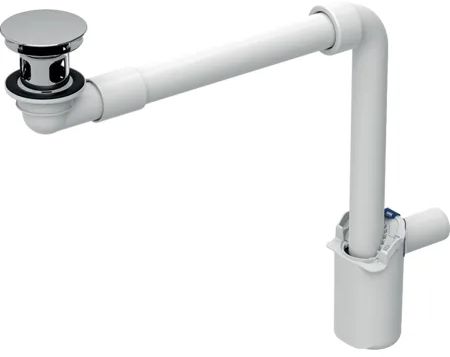 Geberit siphon de lavabo en bouteille chrome 152.091.21.1