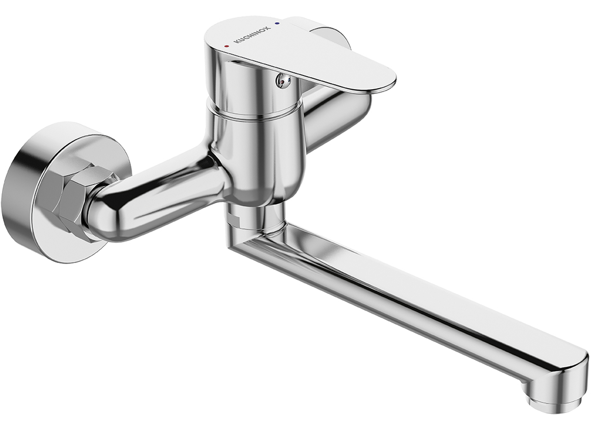 Kuchinox Fresno mitigeur de lavabo murale chrome BQF050D
