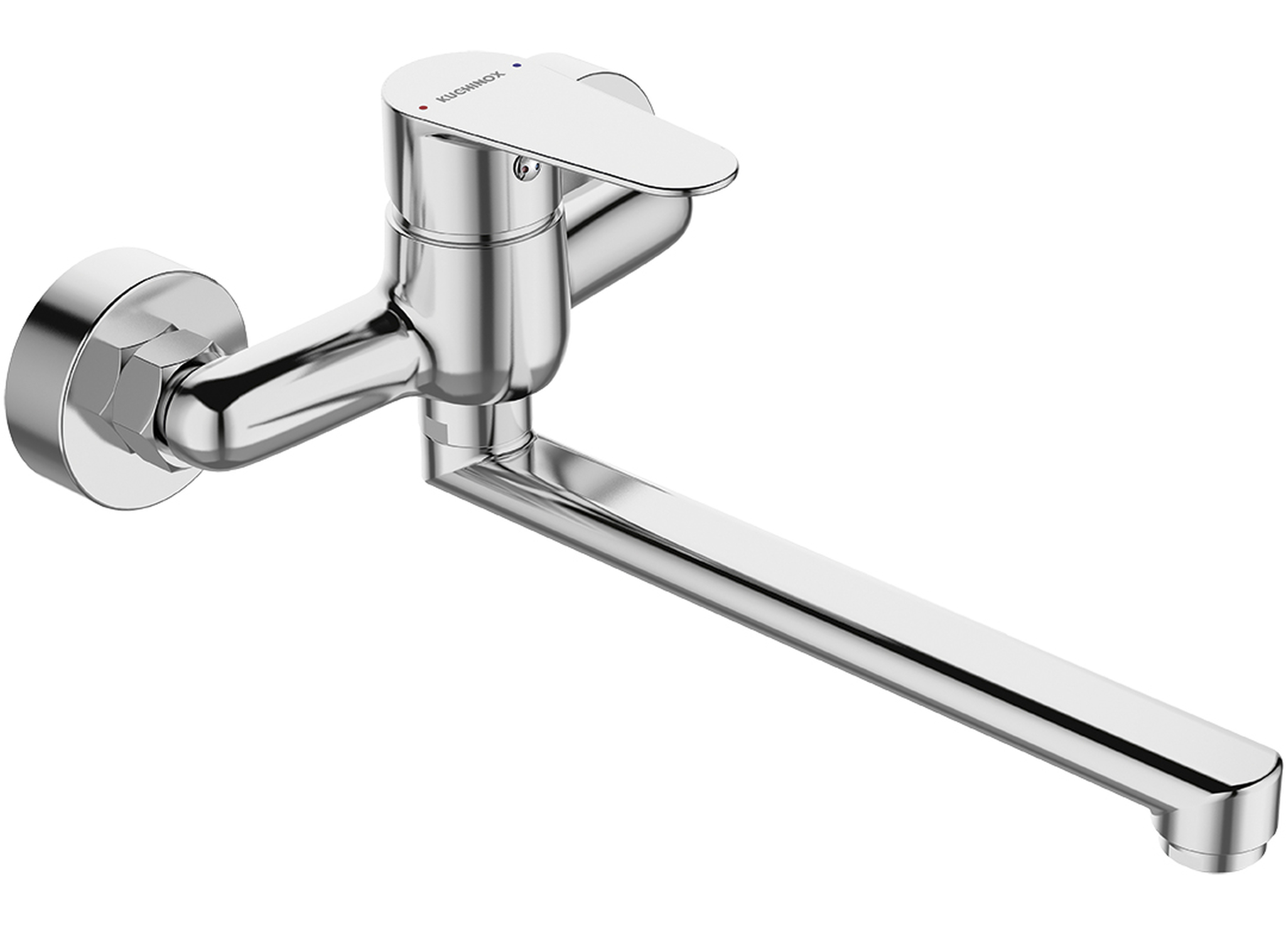 Kuchinox Fresno mitigeur de cuisine murale chrome BQF080D