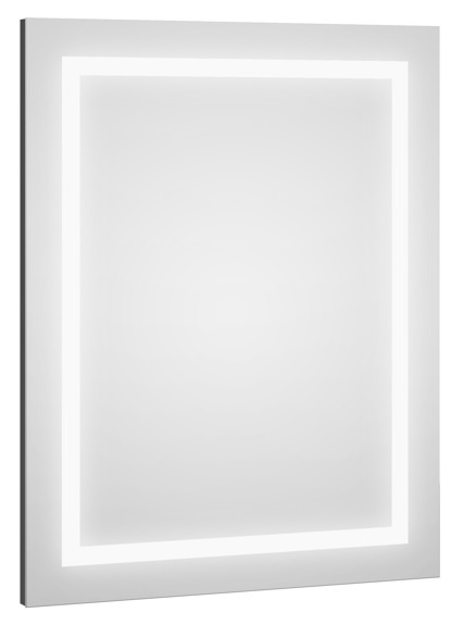 Defra Dot miroir 80x60 cm rectangulaire avec éclairage 217-L-06004