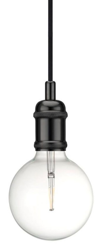 Nordlux Avra lampe suspendue 1x60 W noir 84800003