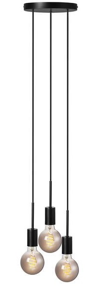 Nordlux Paco lampe suspendue 3x40 W noir 2112063003