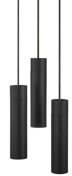 Nordlux Tilo lampe suspendue 3x15 W noir 2010473003