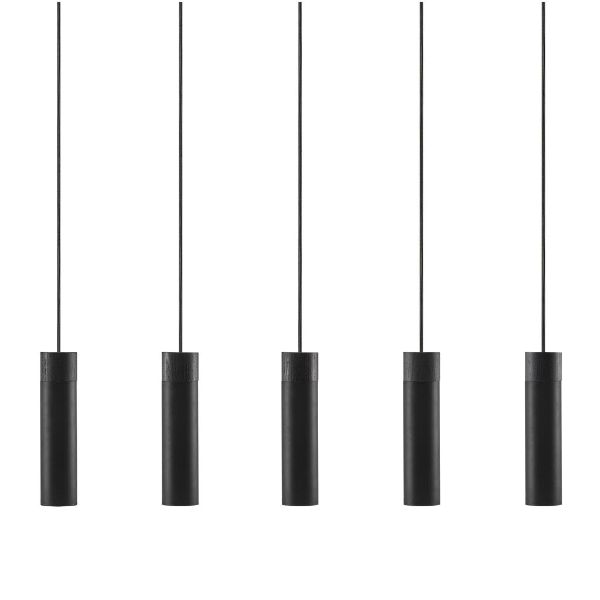 Nordlux Tilo lampe suspendue 5x15 W noir 2010483003
