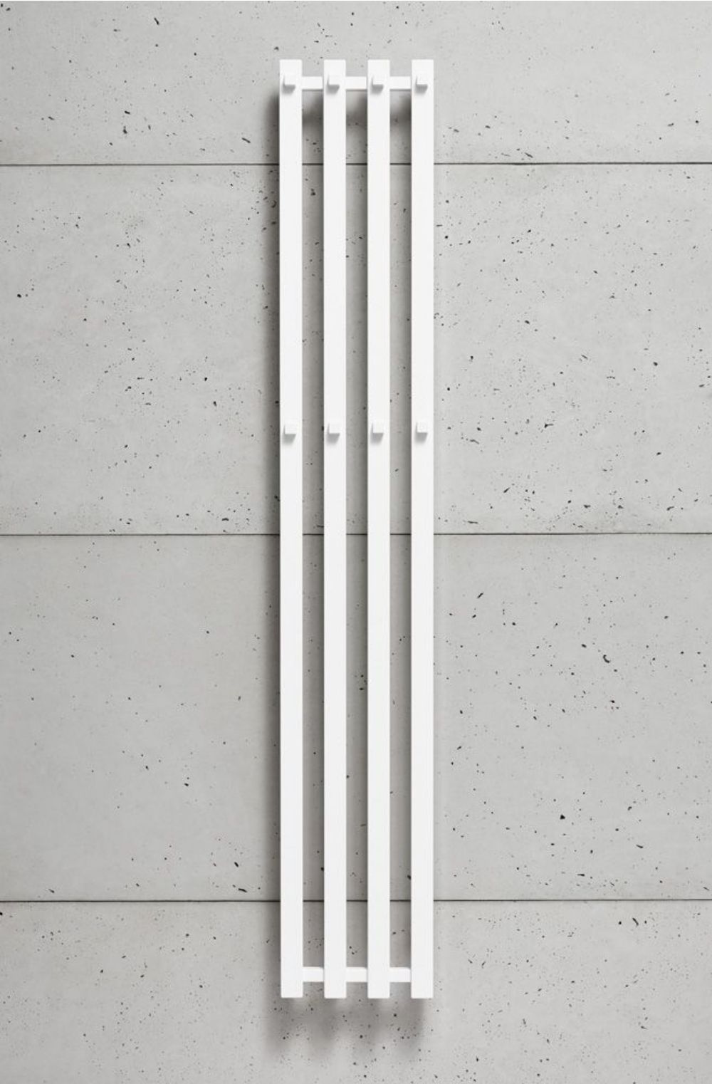 P.M.H. Pluto radiateur de salle de bain décoratif 150x24.5 cm blanc P2W/4