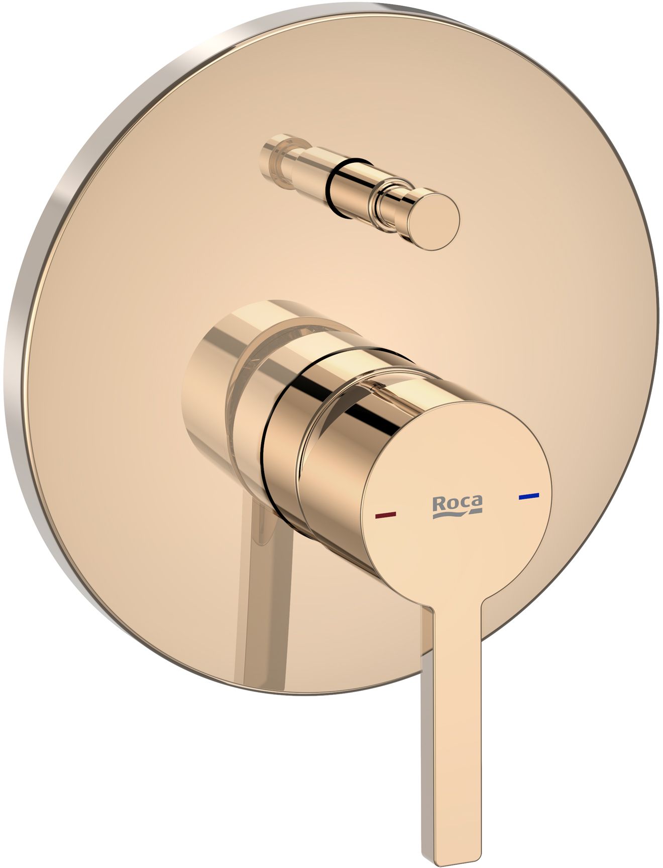 Roca Naia Rose Gold mitigeur bain-douche encastrée || A5A0B96RG0