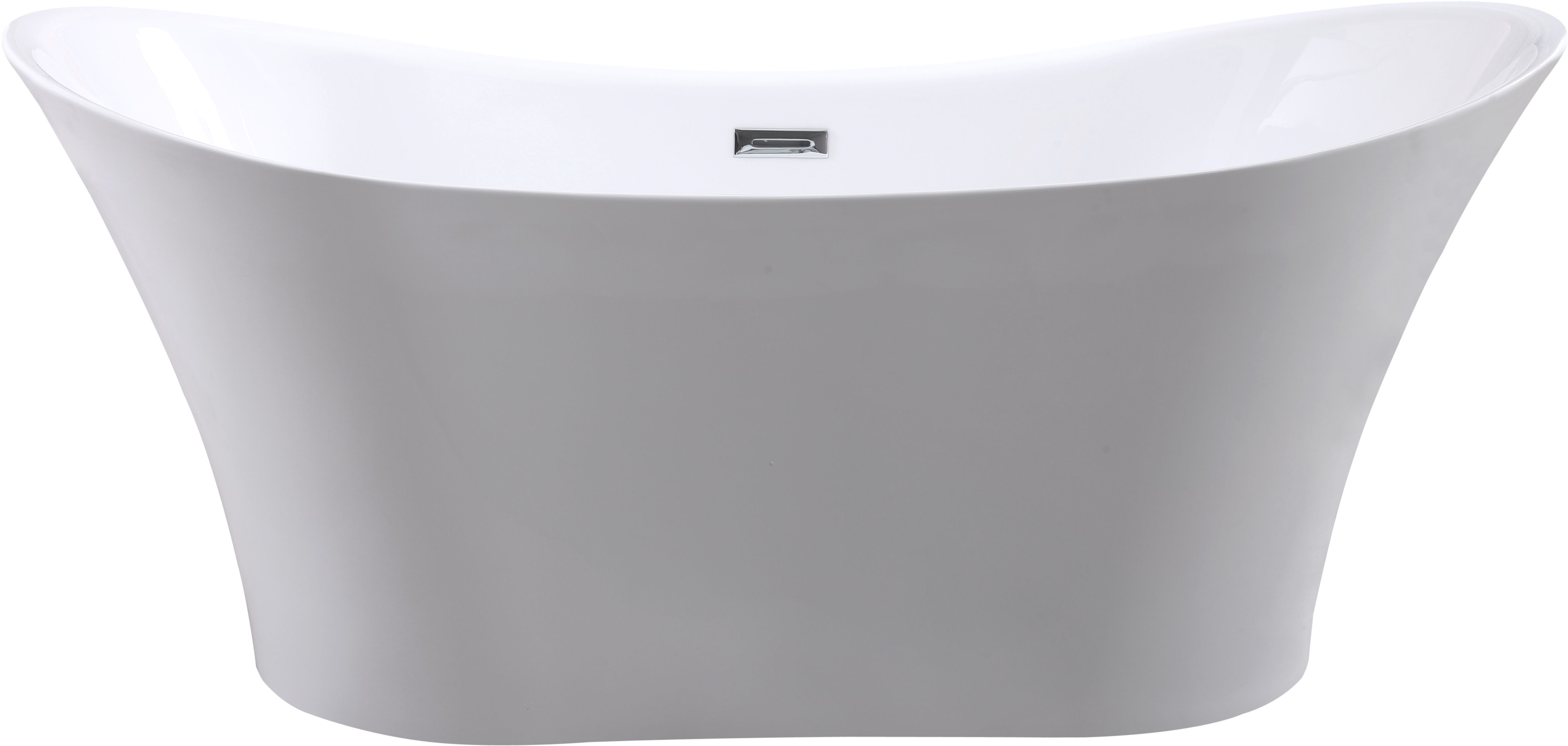 Besco Amber baignoire autoportante 170x80 cm ovale blanc #WAS-170-AB