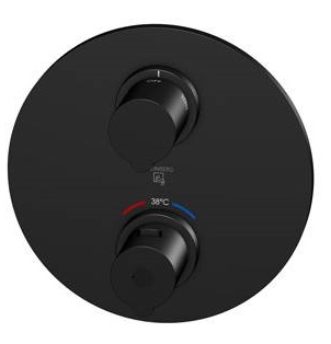 Steinberg 100 mitigeur bain-douche encastrée avec thermostat noir 10041333S