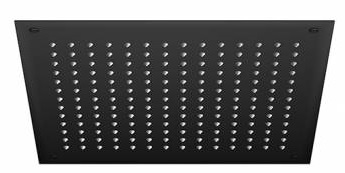 Steinberg 390 douche à effet de pluie 45x45 cm carrée noir 3906412S
