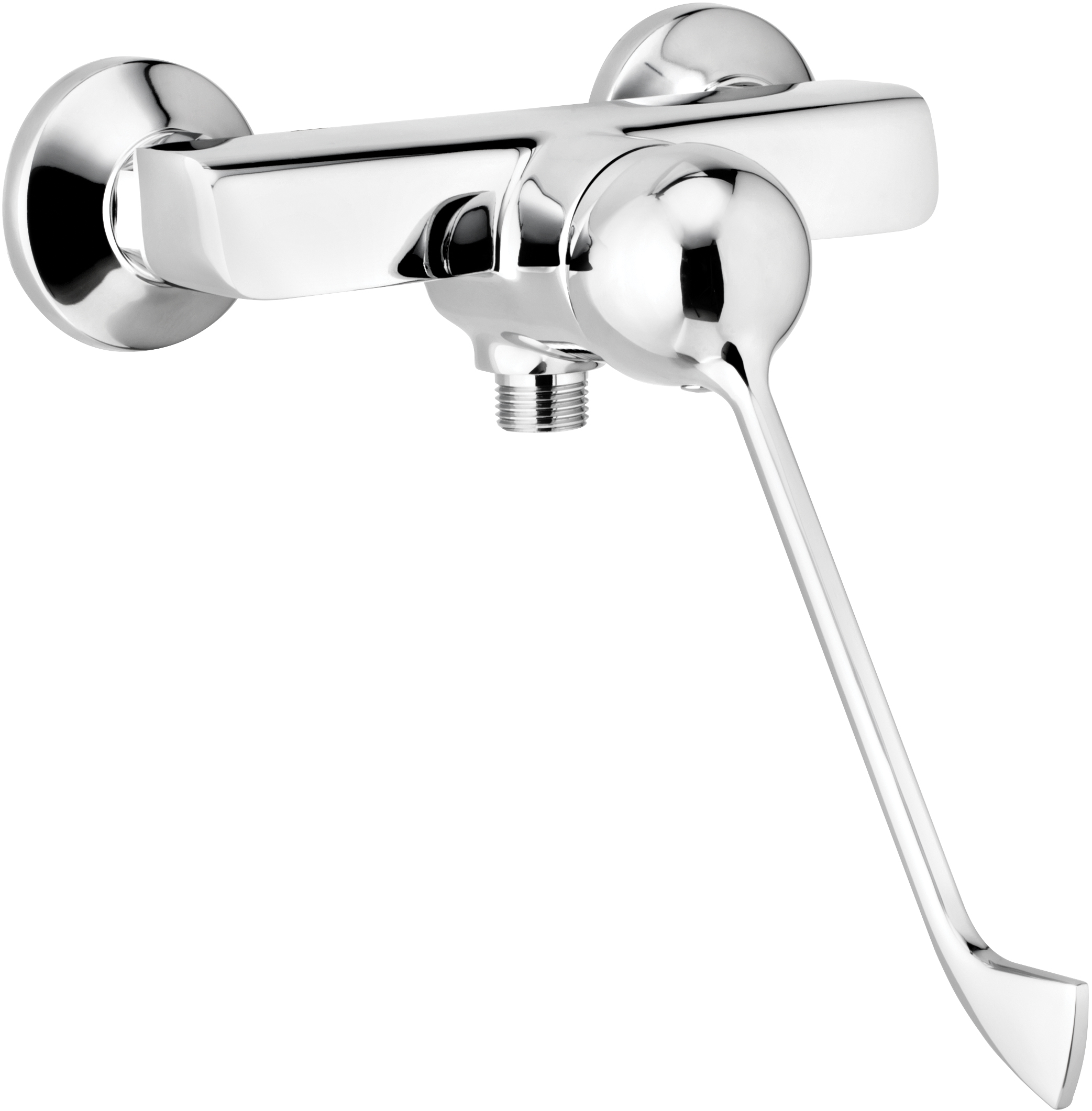 Deante Corio mitigeur de douche murale chrome BFCE040C