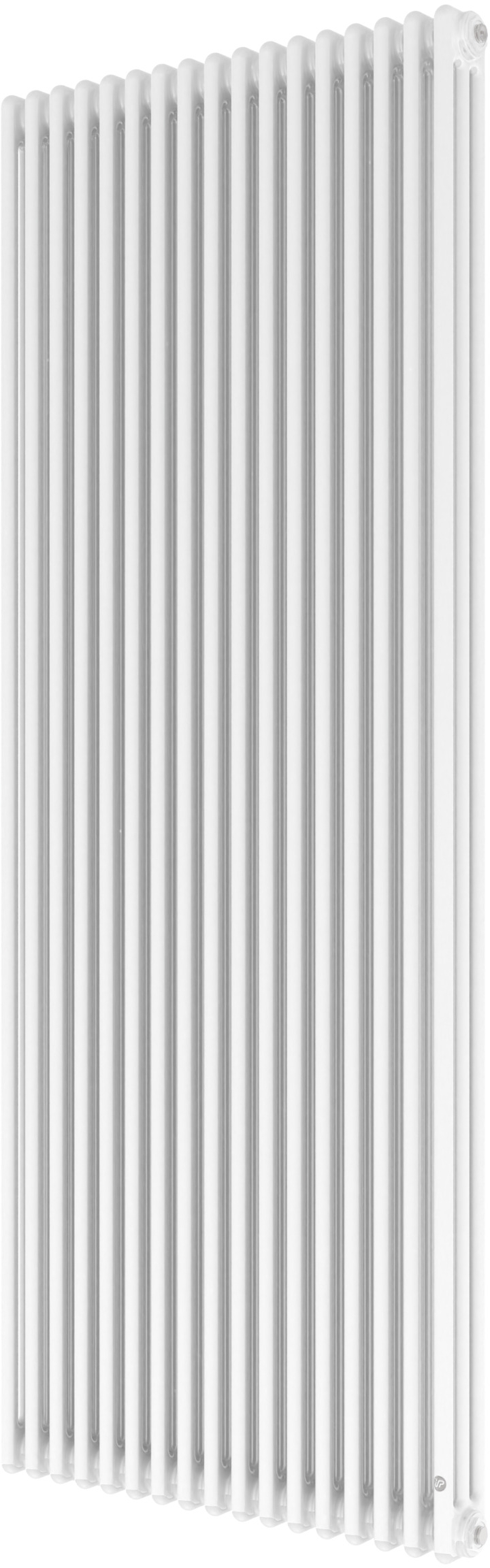 Instal Projekt Tubus 3 radiateur d’intérieur 200.2x78.5 cm podłączenie inférieur blanc TUB3-200/17D50