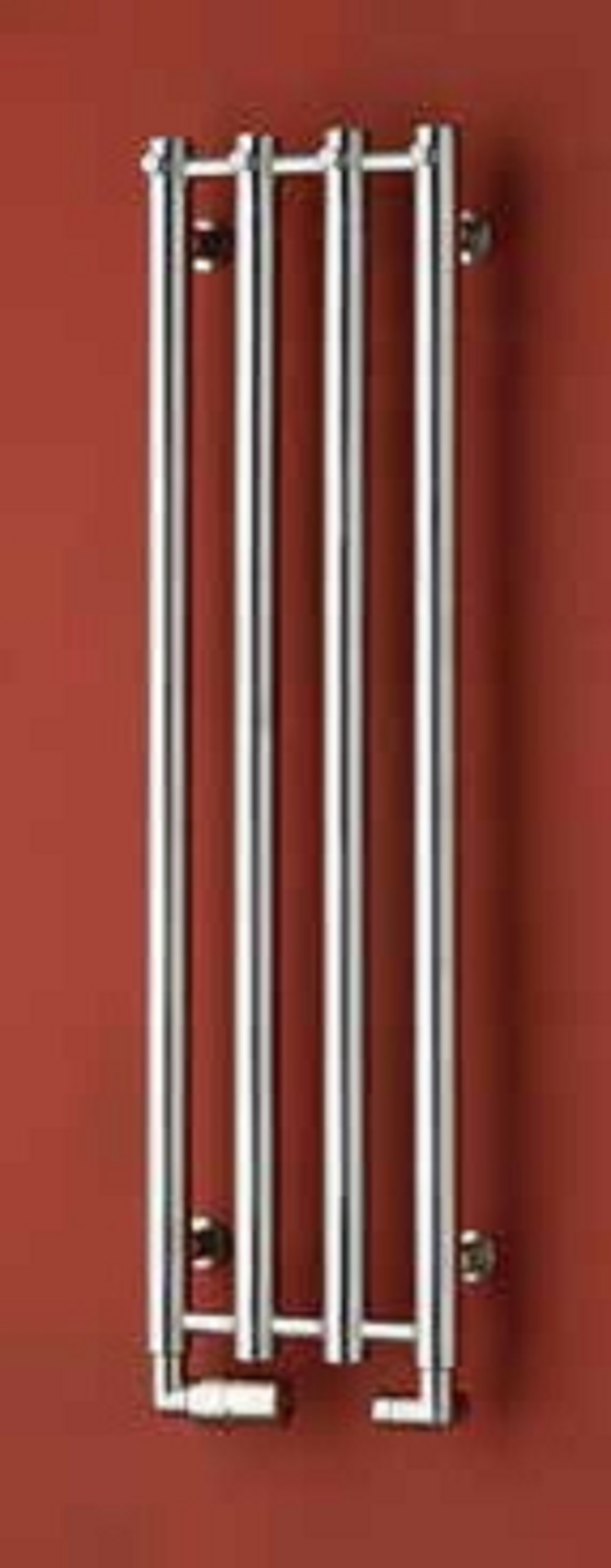 P.M.H. Rosendal radiateur de salle de bain décoratif 95x26.6 cm noir R1BL