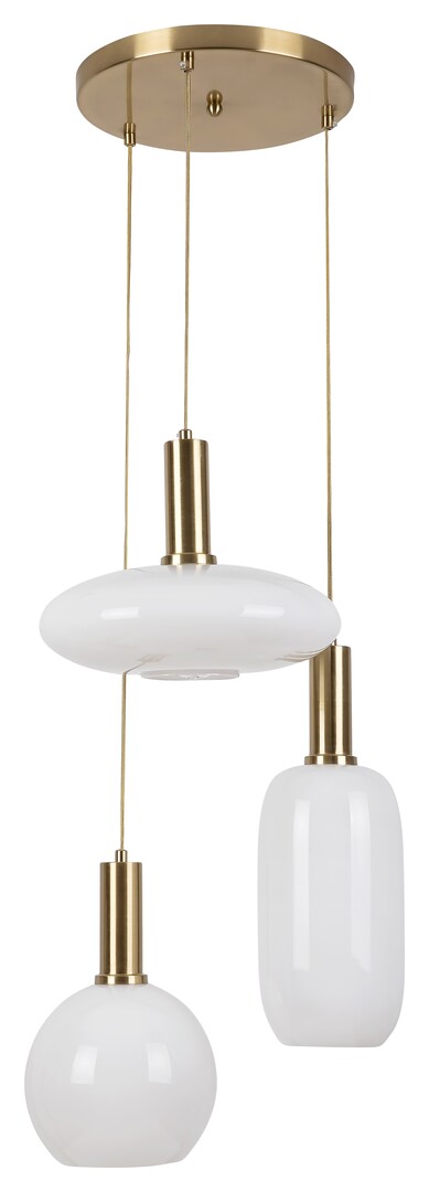 Rabalux Sinopia lampe suspendue 3x60 W doré-opale 5225