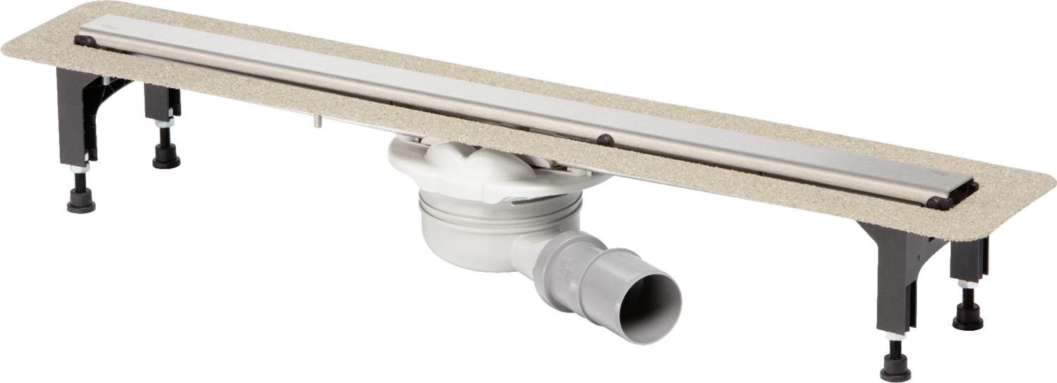 Viega Advantix drain de douche 75 cm acier 753153
