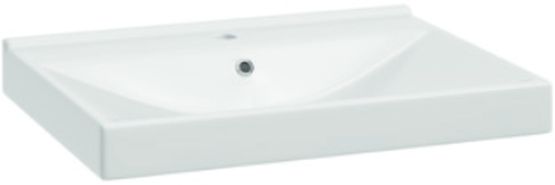 Defra Verso lavabo 61x45 cm rectangulaire encastrée blanc brillant 1042