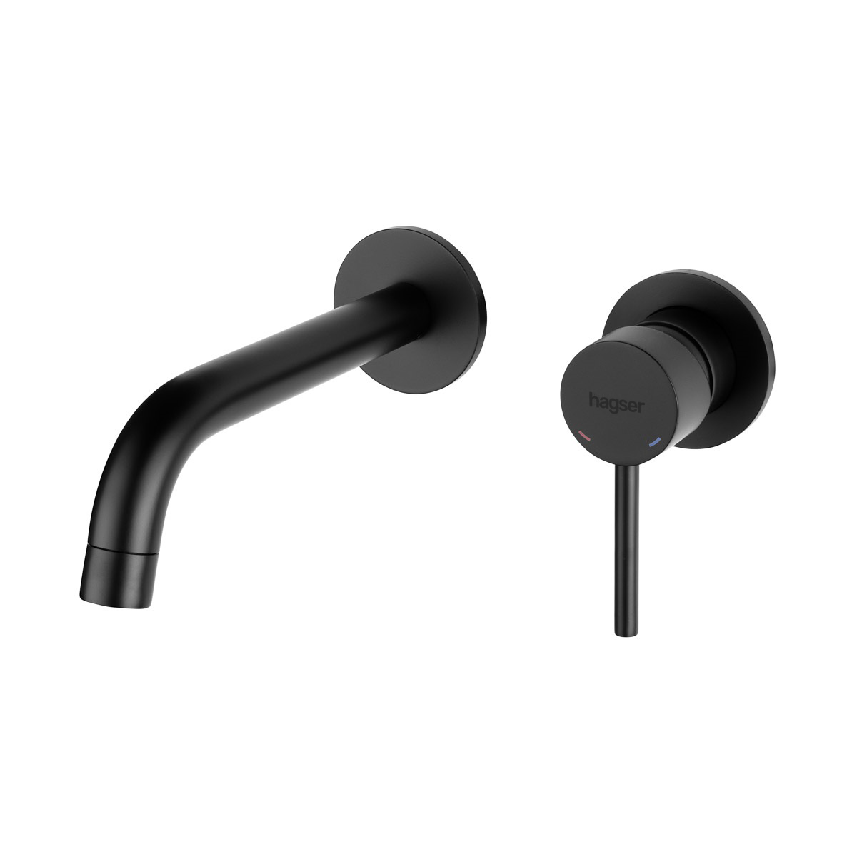 Hagser Lisa mitigeur de lavabo encastrée noir HGR90000032