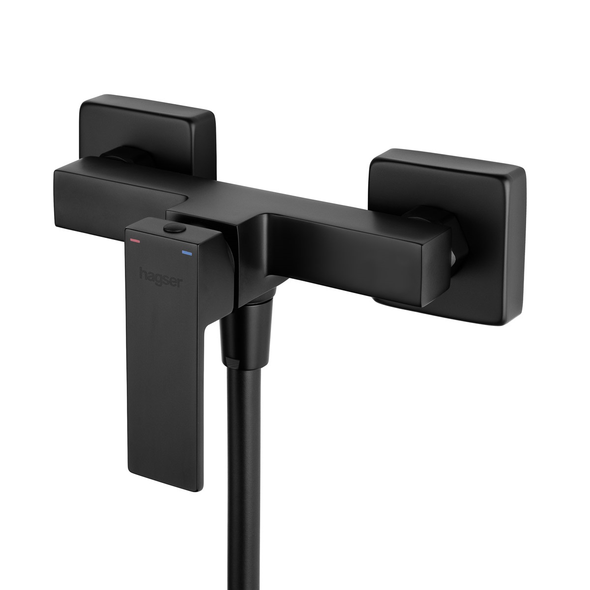Hagser Ulva mitigeur de douche murale noir HGR60000033