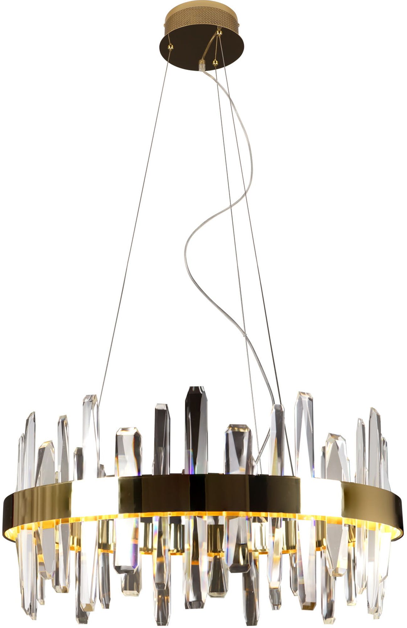 MaxLight Prince lampe suspendue 1x31 W doré P0421