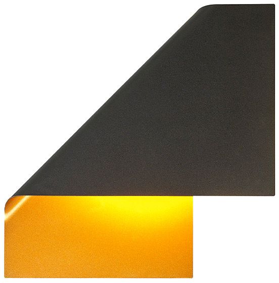 Mantra Luppi applique murale 1x15 W noir 7694