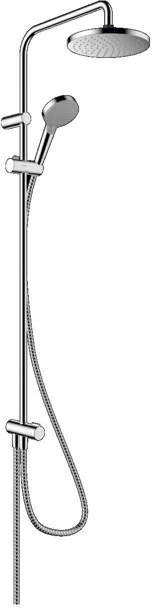 Hansgrohe Vernis Blend ensemble de douche mural oui chrome 26099000