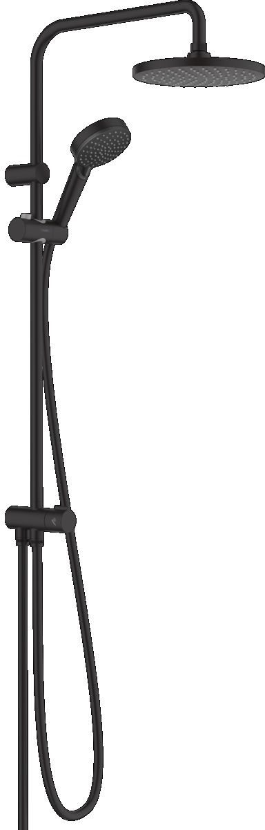 Hansgrohe Vernis Blend ensemble de douche mural oui noir 26099670