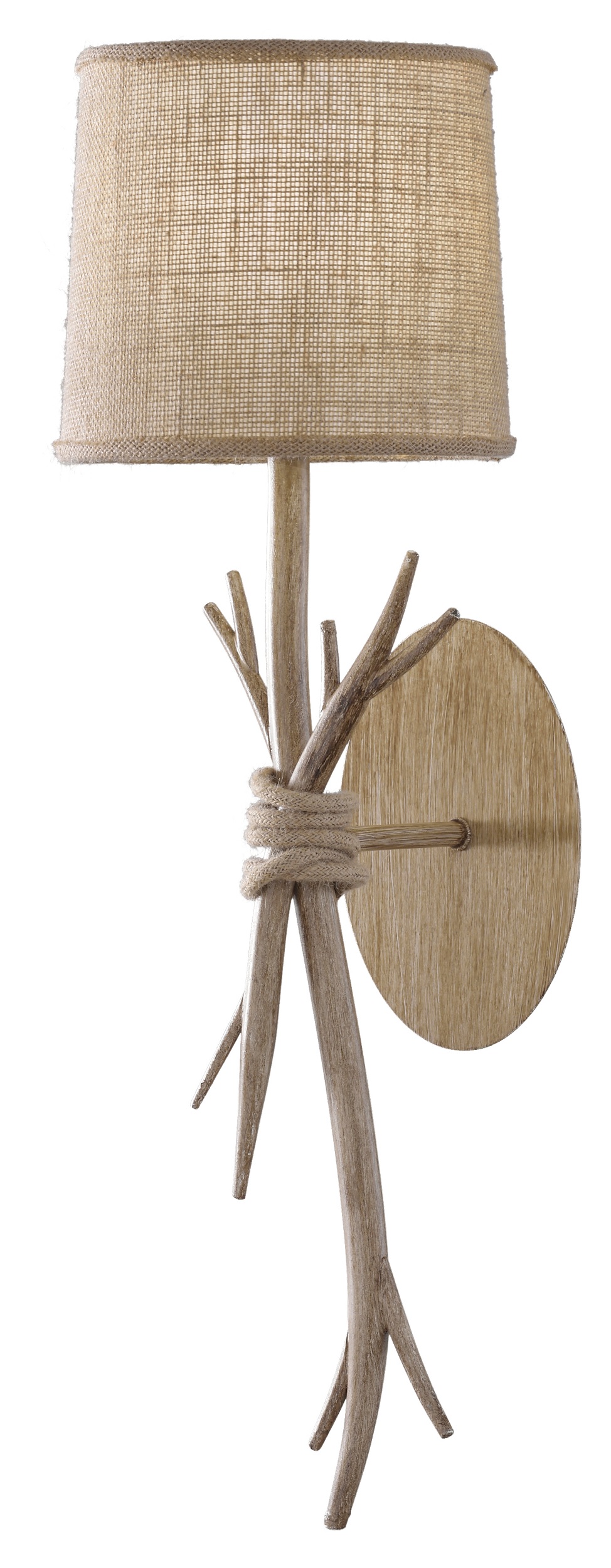 Mantra Sabina applique murale 1x20 W bois 6180
