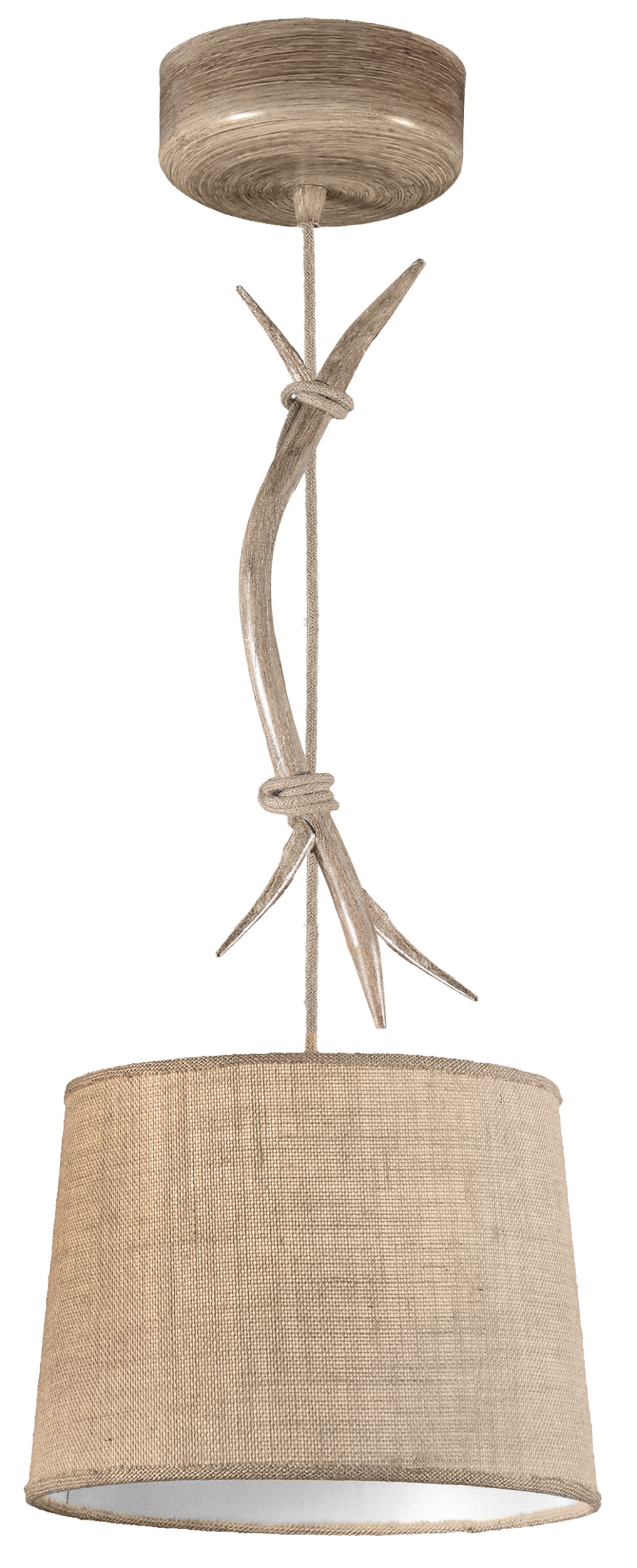 Mantra Sabina lampe suspendue 1x20 W bois 6410