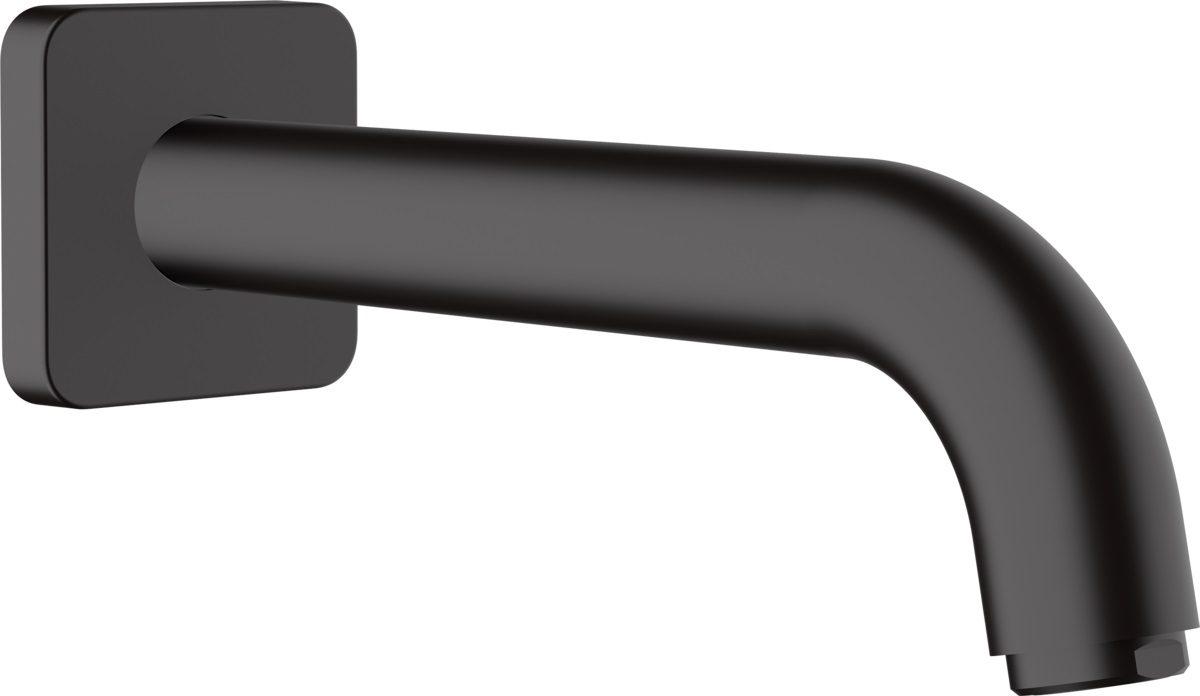 Hansgrohe Vernis Shape bec pour mitigeur de baignoire noir 71460670