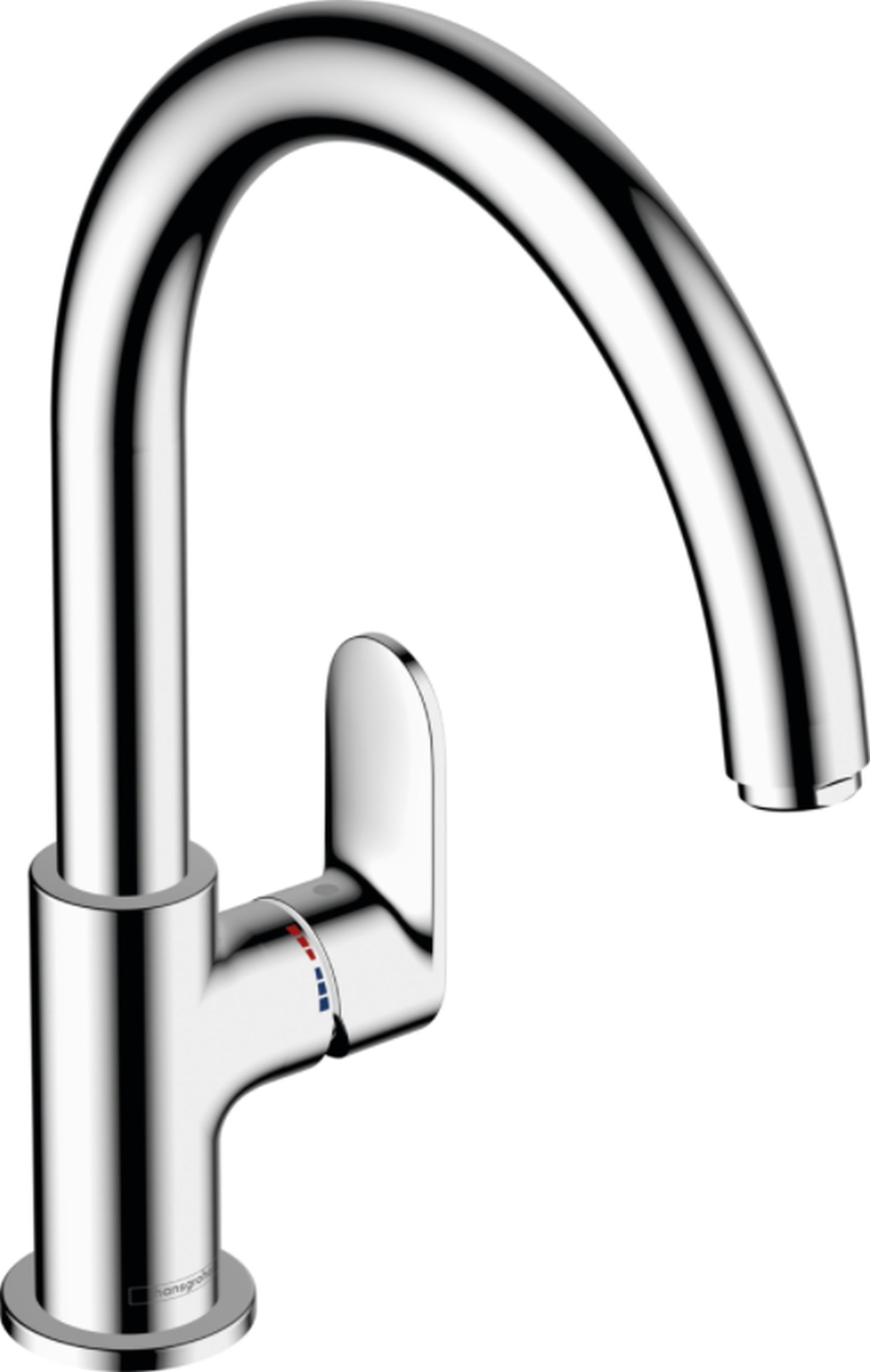 Hansgrohe Vernis Blend mitigeur de cuisine sur pied chrome 71870000