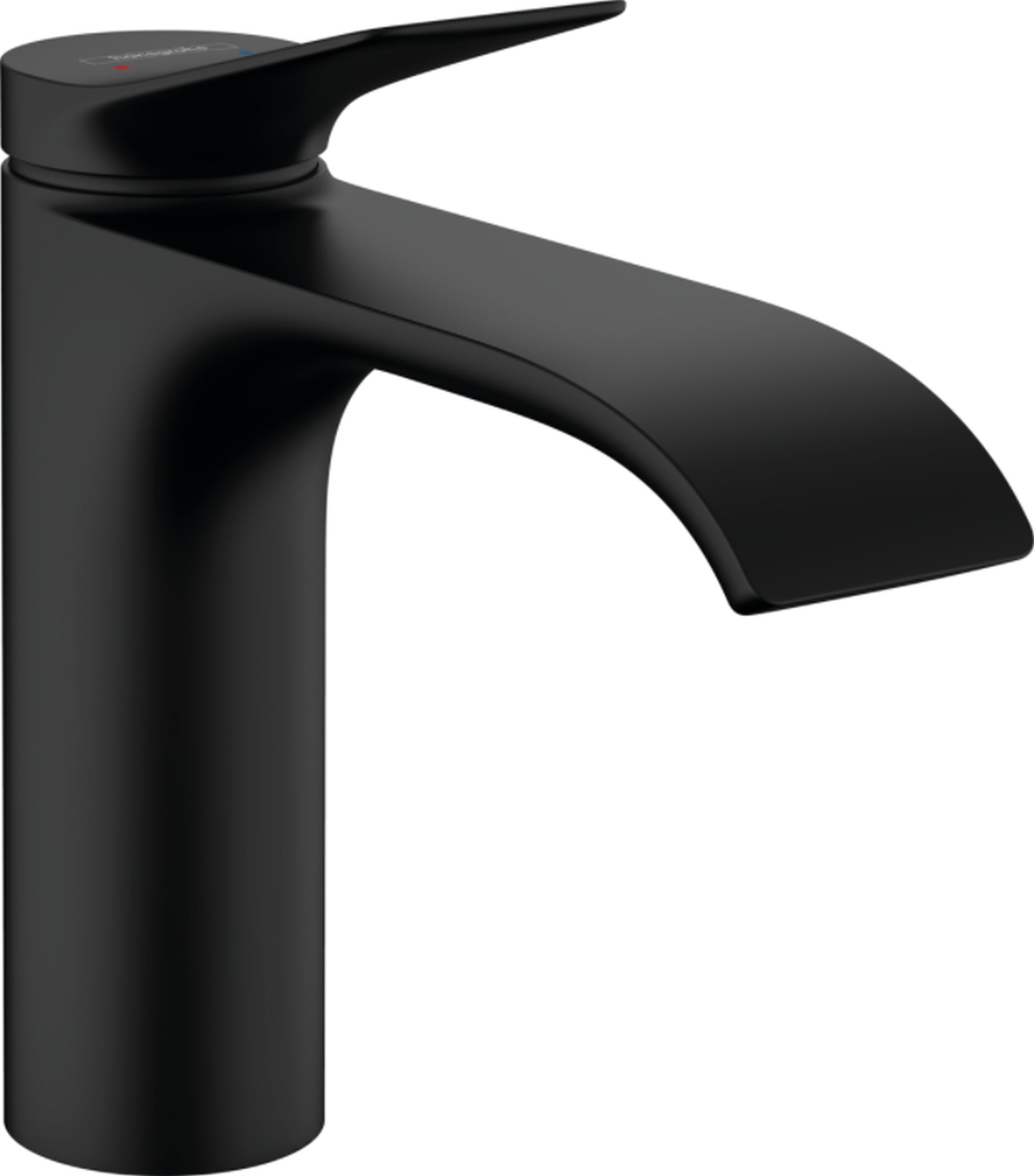Hansgrohe Vivenis mitigeur de lavabo sur pied noir 75020670