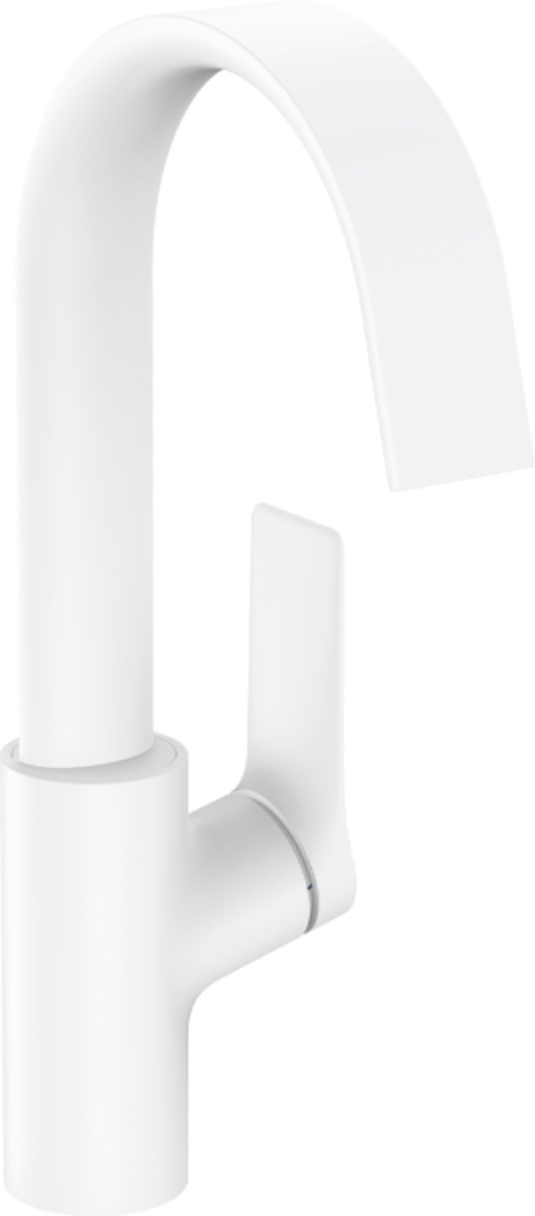Hansgrohe Vivenis mitigeur de lavabo sur pied blanc 75032700