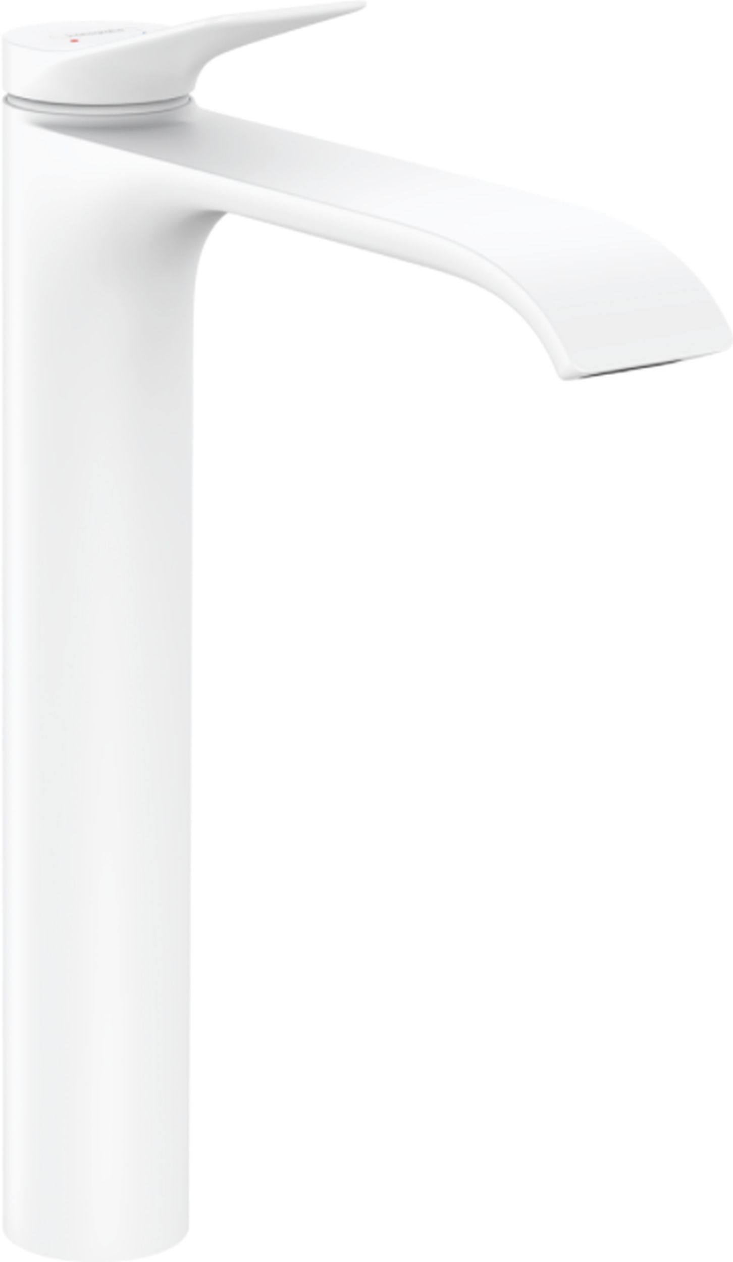 Hansgrohe Vivenis mitigeur de lavabo sur pied blanc 75042700