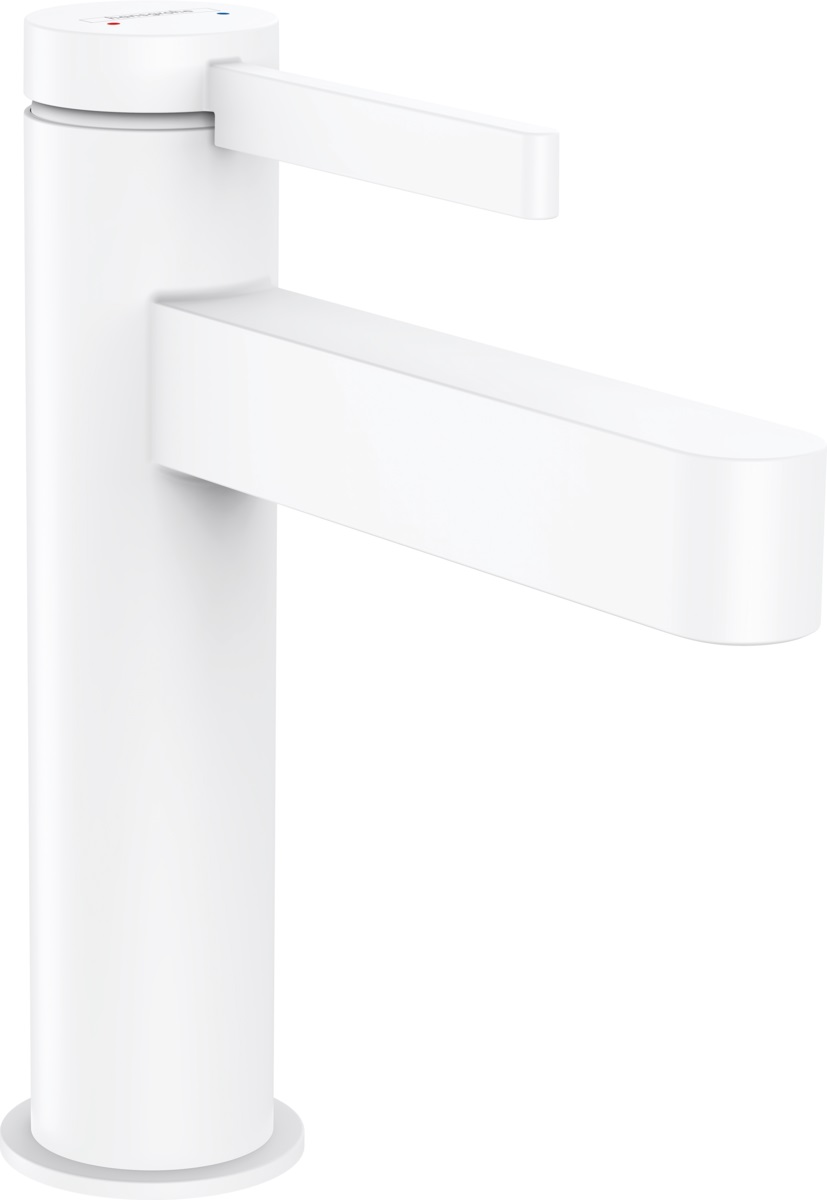 Hansgrohe Finoris mitigeur de lavabo sur pied blanc 76020700
